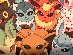 Pokémons go crazy and make an orgy