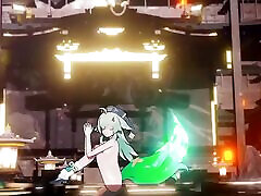 Honkai Star Rail hospital sleeping sex Hit and Run Huohuo Nude Dance Hentai amaranth maple 3D Emerald Tail Color Edit Smixix