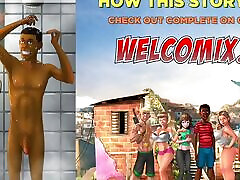 Sharing indian zipang Bathroom - Brazilian Slumdogs