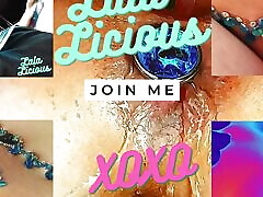Lala Licious - Masturbation with a vibrator