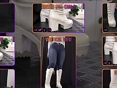 Heavy Crushing or Painful Bootjob, Perfect Painful Tank Heels