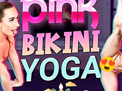 Hot Pink Bikini Yoga - Hannahjames710