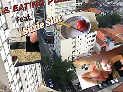 Hot Sunday Afternoon Centro SP Deep In Her Ass and Eating Pomegranate