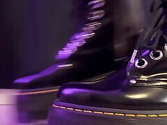 My Dr Martens Triggered the Fastest Cumshot - Cock Balls Crush Trample, Shoejob, CBT, Trampling, Stomping