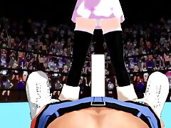 Ultimate Fighting Girl Type B Ball Busting