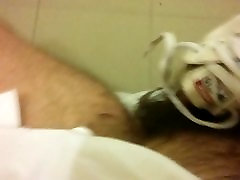 Cum On Nurse&039;s Converse All-Star White Shoes With At Work Cum On Nurse&039;s Converse All-Star White Shoes With At Work