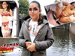 German Scout - Curvy Latina Teen with Glasses Esperanza Del Horno Pick up for yibedoh xxx Fuck