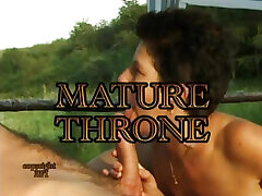 Mature Throne two Grannies Having the Time of There Life.