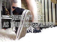 Converse & Fishnets