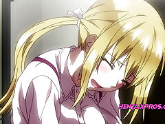 I fucked a big titted girl with creampie pussy - hard thorat sex Anime Uncensored