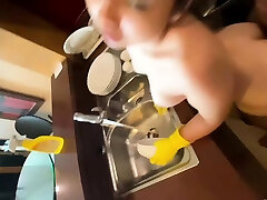 JohnTronX- fucking naked Maid during work in Hong Kong
