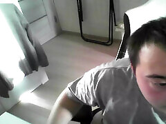 for a small fee, my subscribers persuaded me to masturbate on a webcam