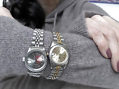 Masturbate Under My Strict Supervision, Wristwatches JOI Lady Victoria Valente