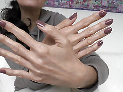 Lady Victoria Valente - Sexy Painted Fingernails