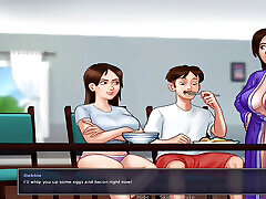 SUMMERTIME SAGA I fucked my stepsisters while my stepmom was in kitchen