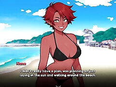 Sex on the Beach with the bun banged and curvy Azazel!