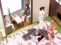 Kan&039;ochi x busty mujeres Kazoku