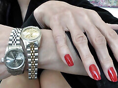 Wristwatch Fetish - Hot Jerk-off Game, JOI Lady Victoria Valente