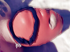 Toilet bitch licking asshole and sniffing ass