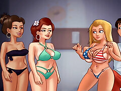 SUMMERTIME SAGA My girlfriend wants a relaxing massage as I give her the pleasure of it