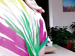 Hairy milf, live show recording. spy cam in school asshole on the table as a dessert