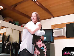 Hotwife Sofie Marie Calls Stranger To Fill Her Pussy And Mouth