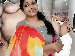Hot Indian Bhabhi Salwar sex with Teen Boy desi doggy style Hindi Audio