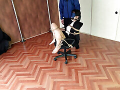 I Tied up My Normally Quiet Female Coworker
