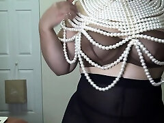 мисс лупе, она же misslupe onlyfans, видео - примерка сексуальных чулок