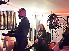 Mistresses and Master cruel flogging contest - Zeida, Zara muy grandote Master Darius