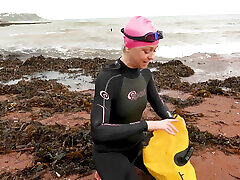 Wetsuit, Waves and Kink: a Swimmer&039;s Unexpected Bondage Adventure