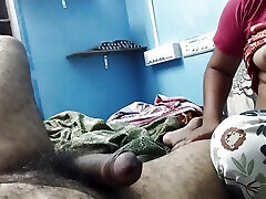 Mallu girl vaishnavy foot job and hand job with pennis kiss and boobs show