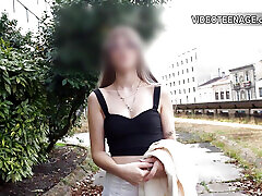 lovely 18 years Natacha first sexy casting