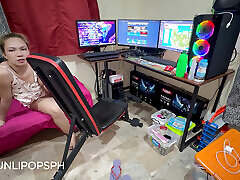 Gamer Stepbro&039;s lustful Pinay stepsis is too strong to ignore.
