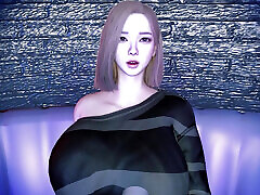 3D Huge Boobs Slut Cheating with BBC