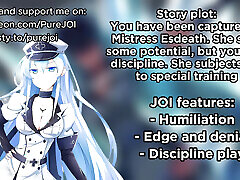 Esdeath trains you to be her cumslut JOI