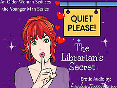 Quiet Please 01: the Librarian&039;s Secret - Older Woman Younger Man Fantasy