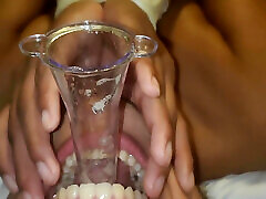 Tied up She Drinks All My Urine and Upside Down Deepthroat