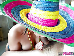 Anais Amore Twerks Big Ass on Step-Cuz for Cinco de Mayo