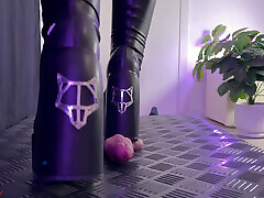 Night Walking Over Your Cock in My Dirty Naked Wolfe Boots - Cock Balls Crush Trample, Shoejob, CBT, Trampling, Bootjob