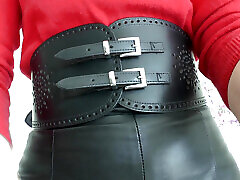 Wide Tight Belts Part 75 Lady Victoria Valente