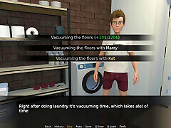 Jimmy&039;s Awkward Adventures Part 8 Teen neighbor does a masturbation show through the window