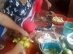 Desi vabi sobji cutting with bf