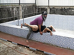 Indian Telugu Romantic Couple Enjoying Sucking Doggy Style Hard-core Fucking In Swimming hit my sister Telugu-Fuckers