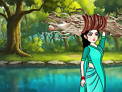 Rekha and Jagan fiercely. Hindi Cartoon Sex Story