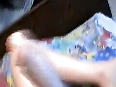 Retro sleeping aunt fucked hardly! Horny MILF Shoves a Thick, Long Dildo Inside Her and Plays with Herself!