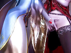 Medusa black cooks xxx and Feng Qing Yi Seduce - 3D Animation