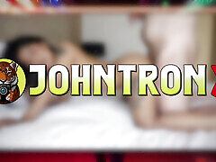 JohnTronX - Hardcore morning sex with an fingering after orgesm droping amateur Asian girl
