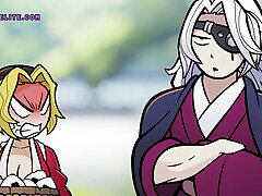Huge landi mulla in Little Chinese Town - Cartoon Anime ENG DUBBED
