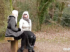 Big Tit Mature MILF Gets Pussy Licked By Blonde Lesbian